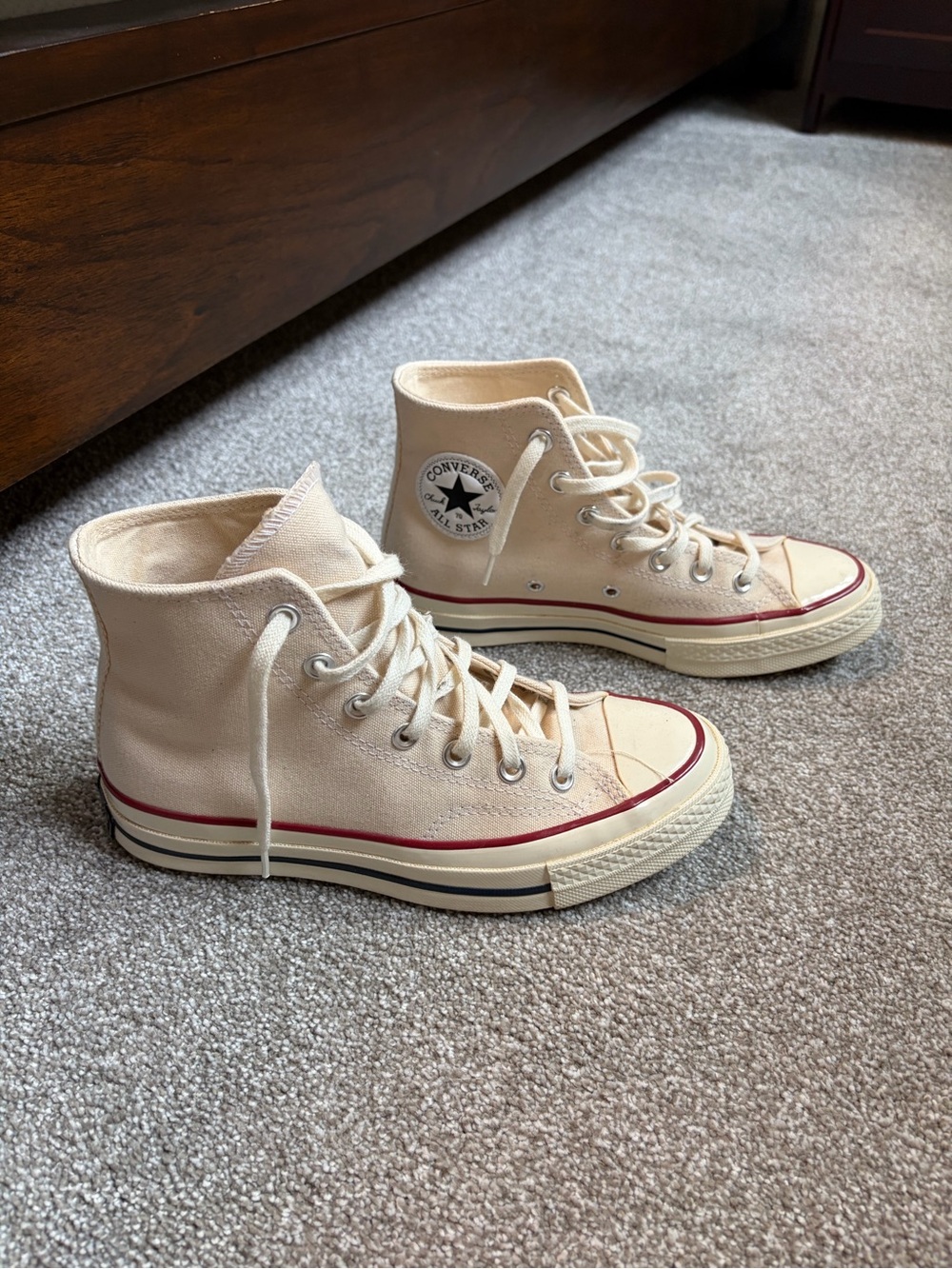 Converse Chuck Taylor All Star High Top Sneakers - Cream